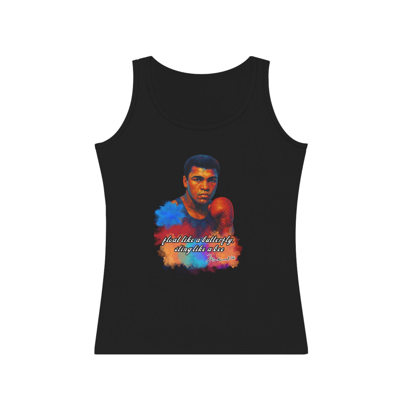 Muhammad Ali Inspired Tank Top - "Float Like a Butterfly, Sting Like a Bee"