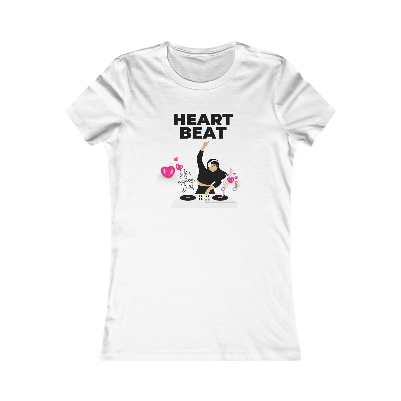 Heart Beat Graphic Tee – Perfect for Music Lovers &amp; Festivals