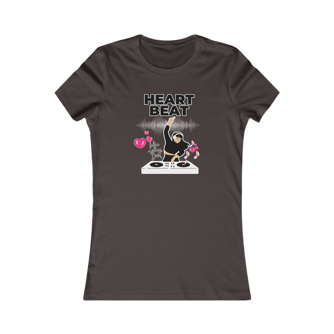 Heart Beat Graphic Tee – Perfect for Music Lovers &amp; Festivals