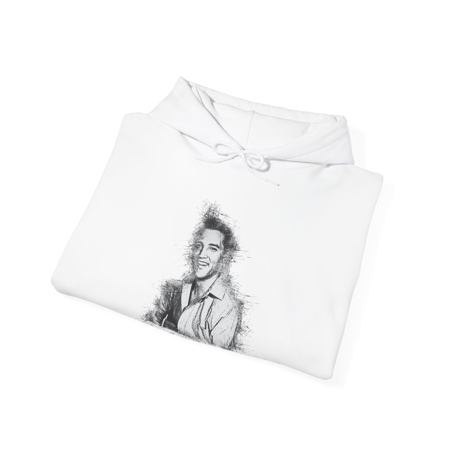 Hoodie Elvis Presley Inspired Vintage Design