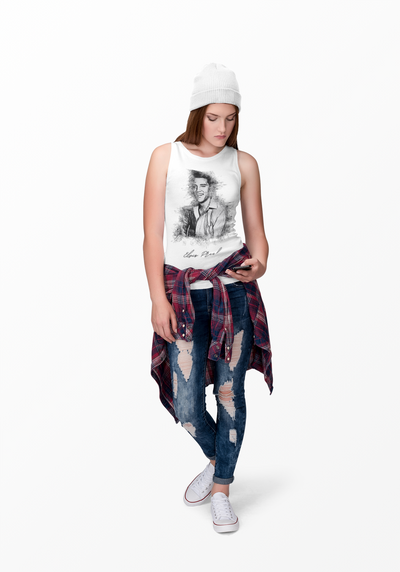 Tank Top - Elvis Presley Inspired Vintage Design