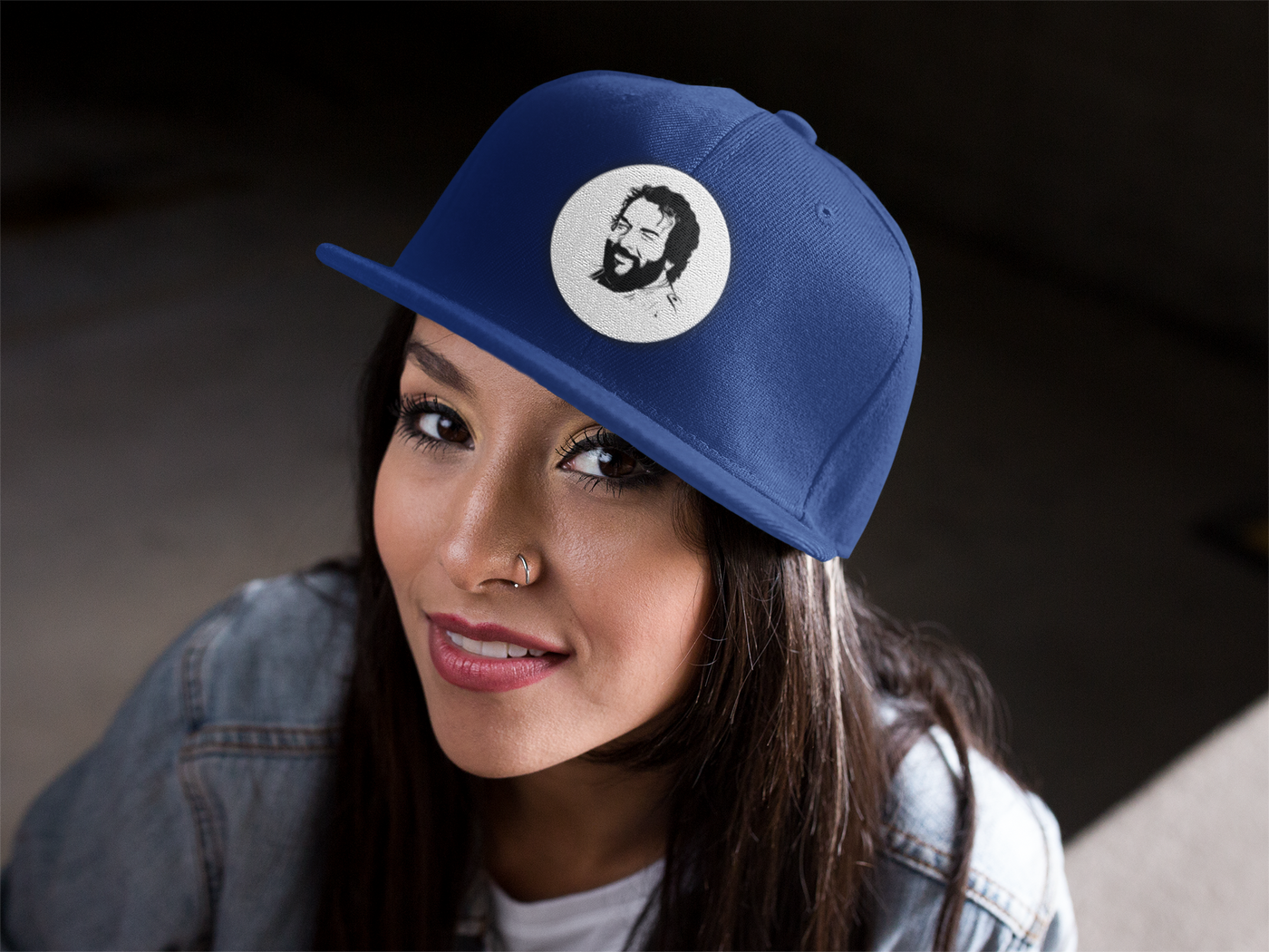 Bud Spencer Snapback Flat Cap