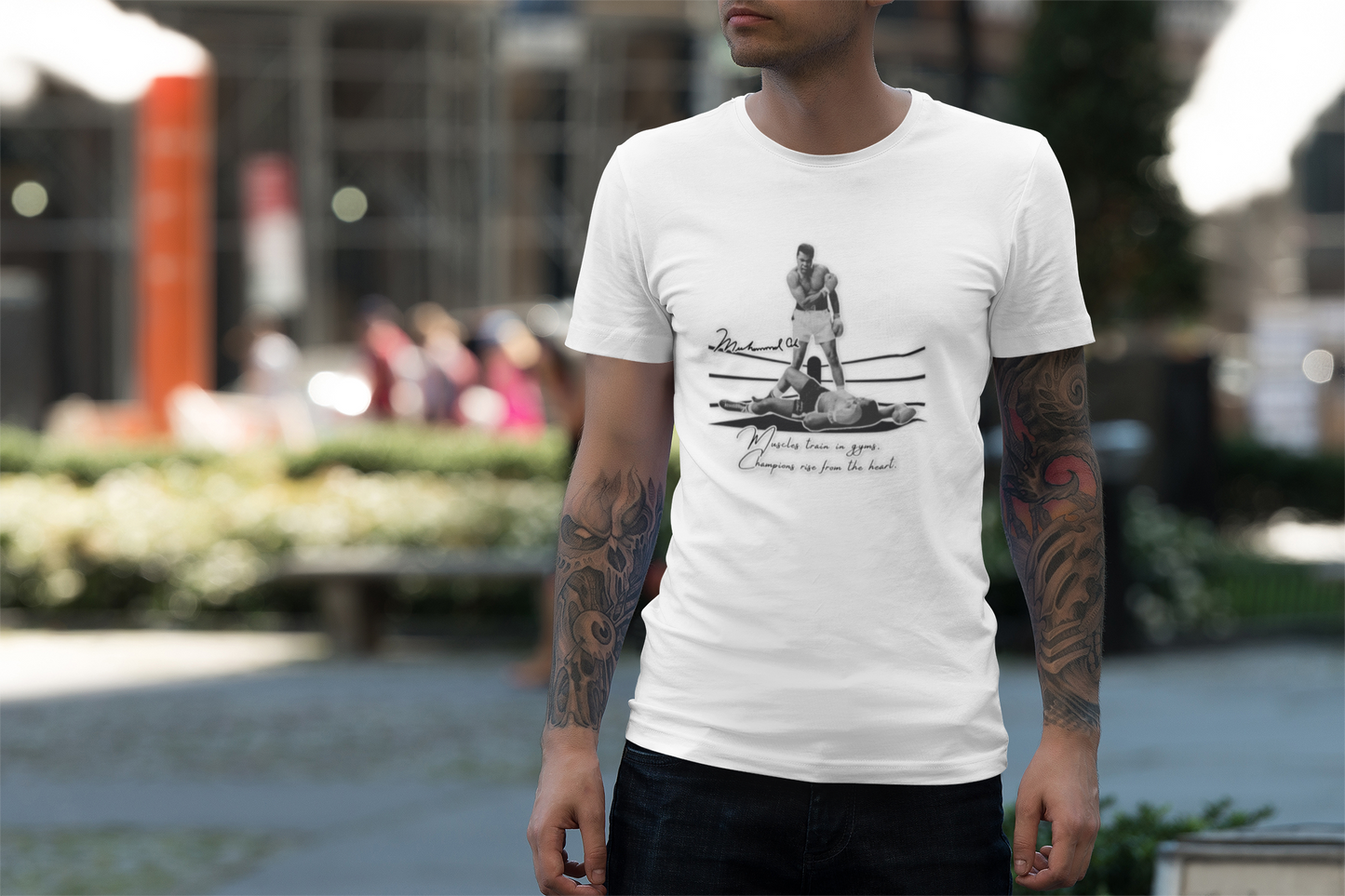 Inspirational Muhammad Ali Quote Tee - Unisex Ultra Cotton Shirt