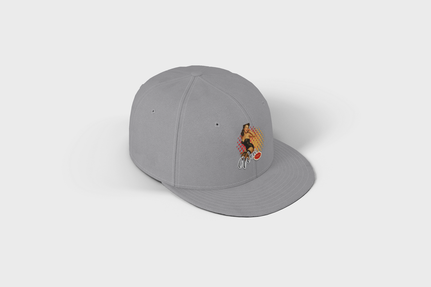 Trust in You Embroidered Flat Bill Cap - Motivational Hat for Confidence & Style