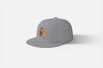 Trust in You Embroidered Flat Bill Cap - Motivational Hat for Confidence &amp; Style