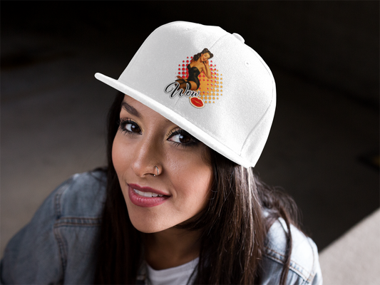 Trust in You Embroidered Flat Bill Cap - Motivational Hat for Confidence & Style