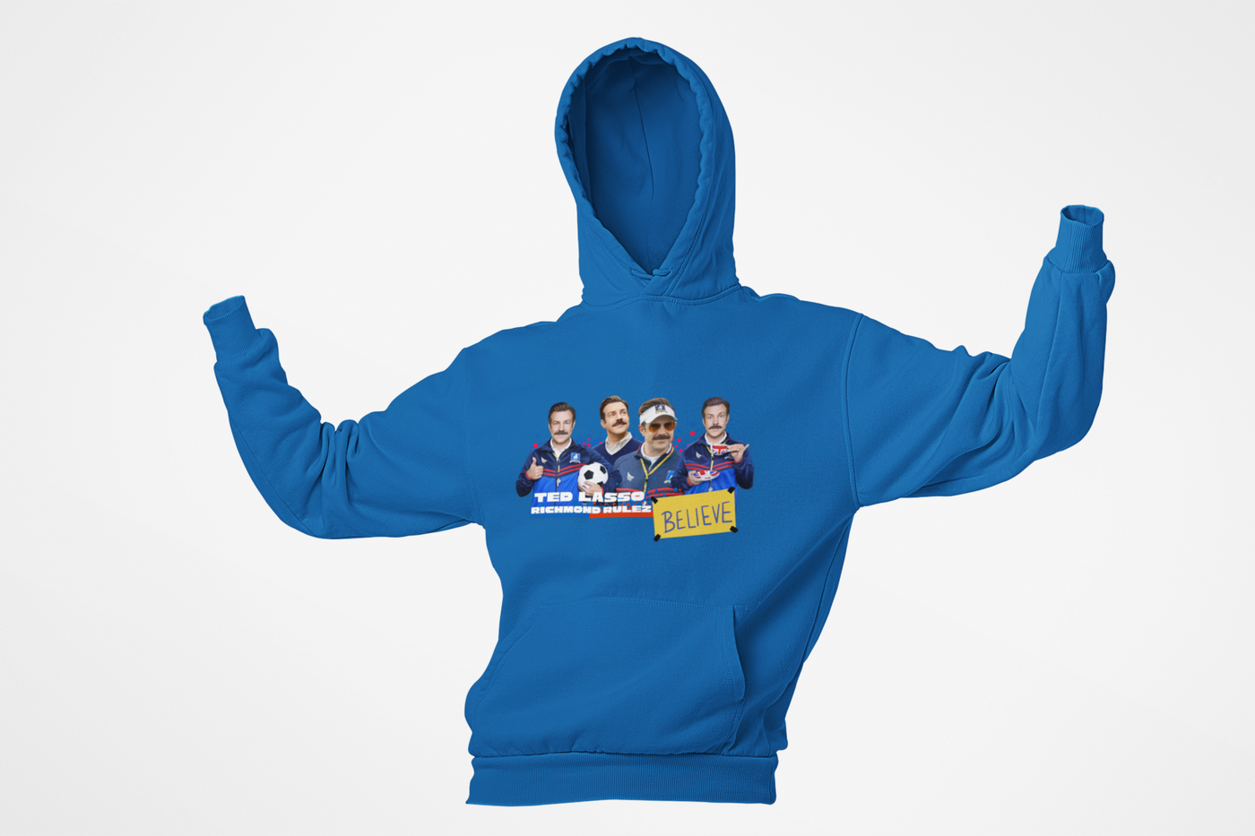 Ted Lasso "Believe" Hooded Sweatshirt - Unisex Heavy Blend™