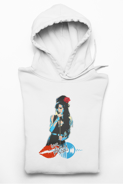 Amy Back in Black College Hoodie