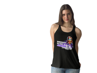 Funny Wonder Woman Unisex Jersey Tank - Perfect for Fitness and Casual Wear