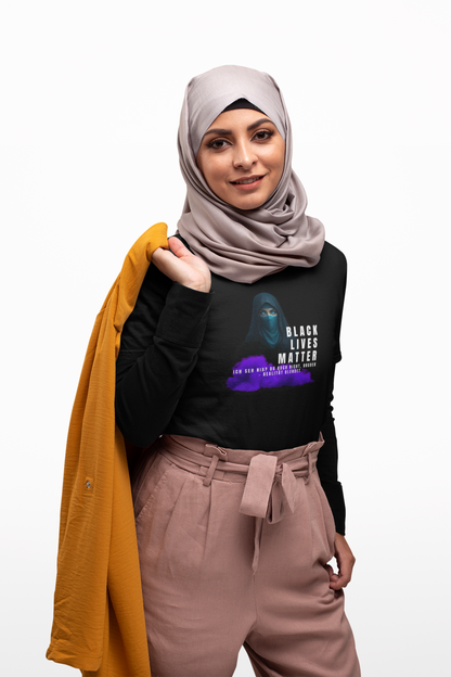 Black life matters -Ich seh nix- du auch nicht Bruder- Realität blendet- Statement  Shirt