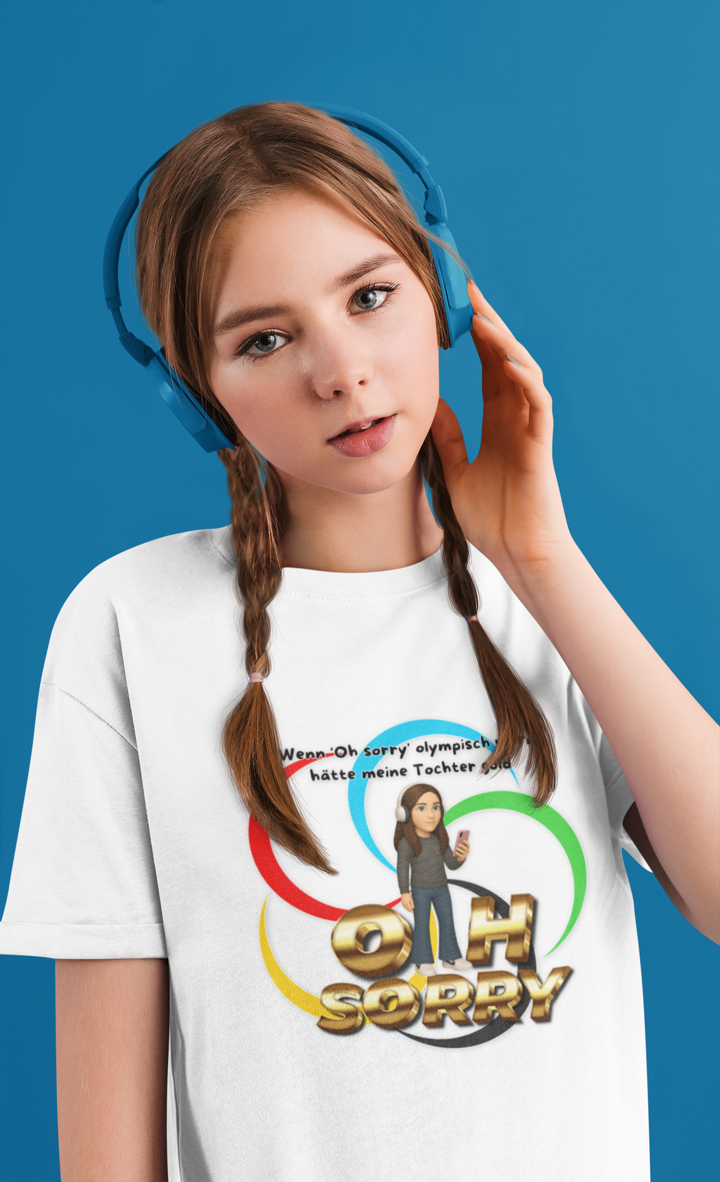 Kids oh sorry Tee - Funny - If oh sorry was Olympic you would have gold