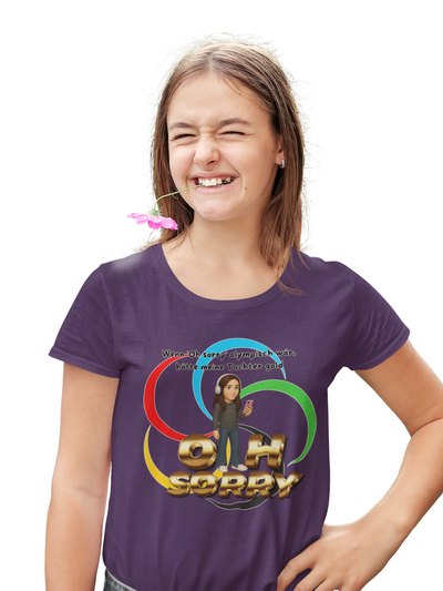 Kids oh sorry Tee - Funny - If oh sorry was Olympic you would have gold