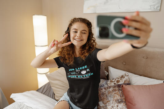 Kids Softstyle Tee - I Love My Parents - Fun Graphic Tee for Children