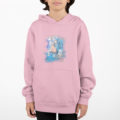 Anime Hoodie Kids - Within Darkness there is a light- 