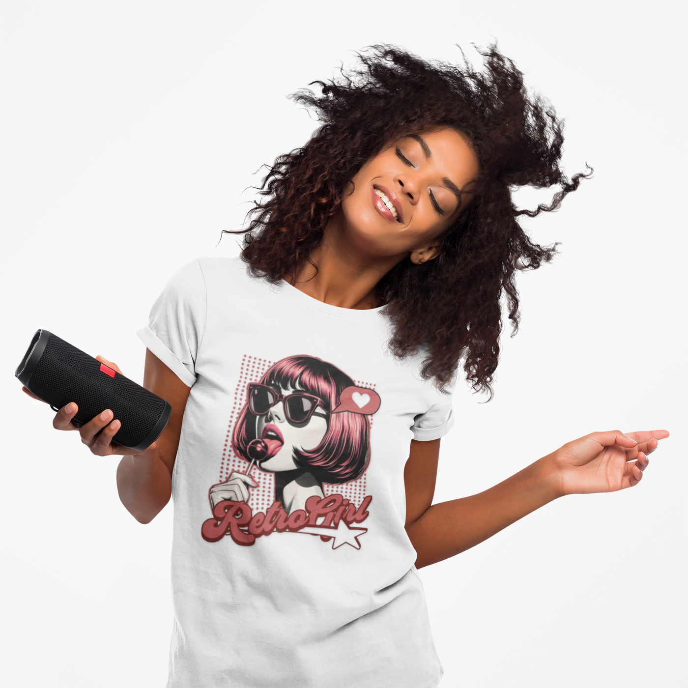 Retrogirl Pop Art Women's Shirt