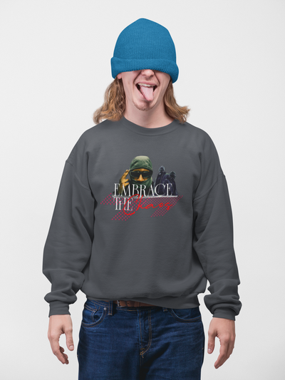 Embrace Chaos Crewneck Sweatshirt - Unisex