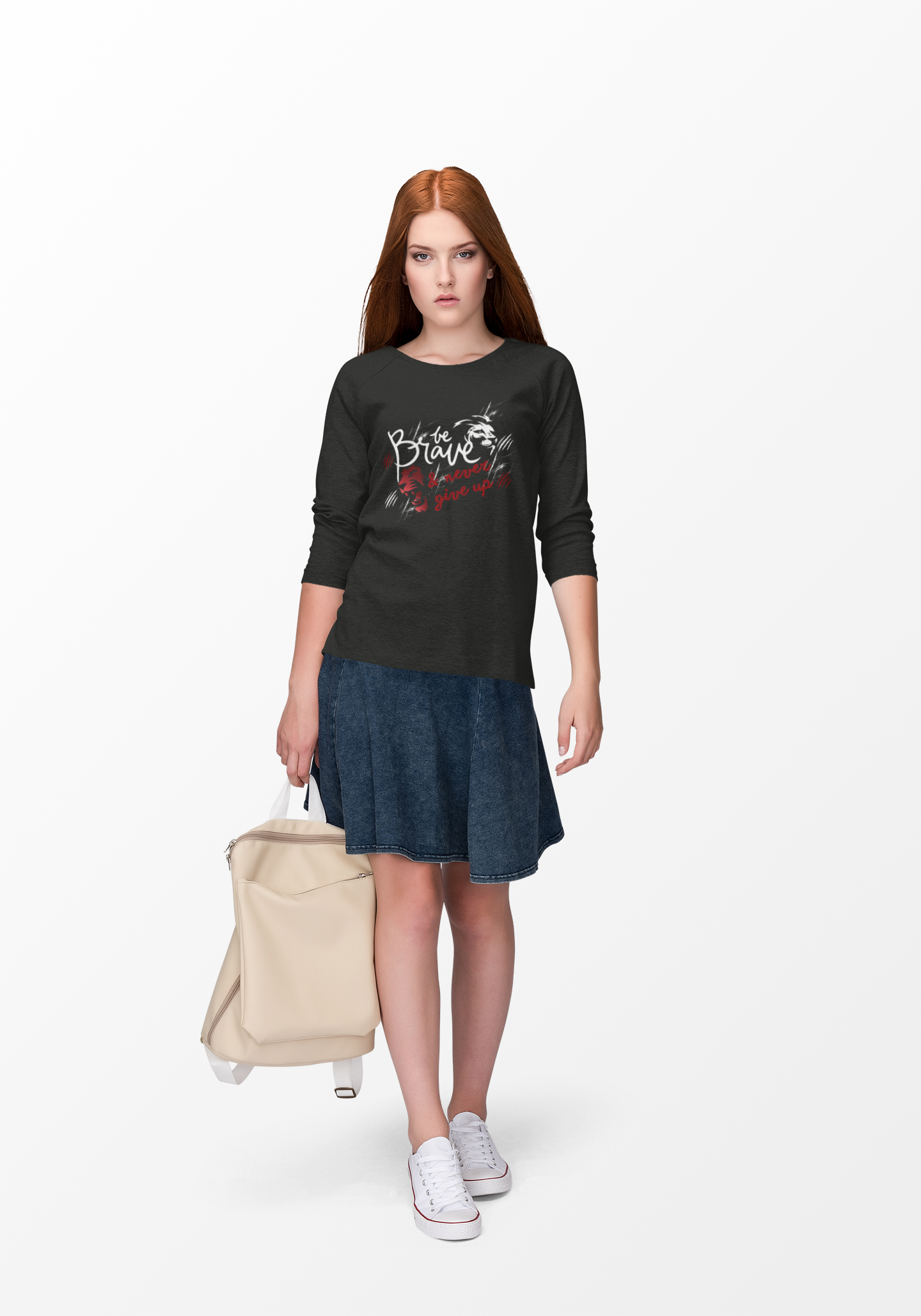 Brave & Never Give Up Sweatshirt
