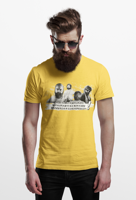 I am the reason why this night...Retro Graphic Unisex Softstyle T-Shirt - Hangover Alan