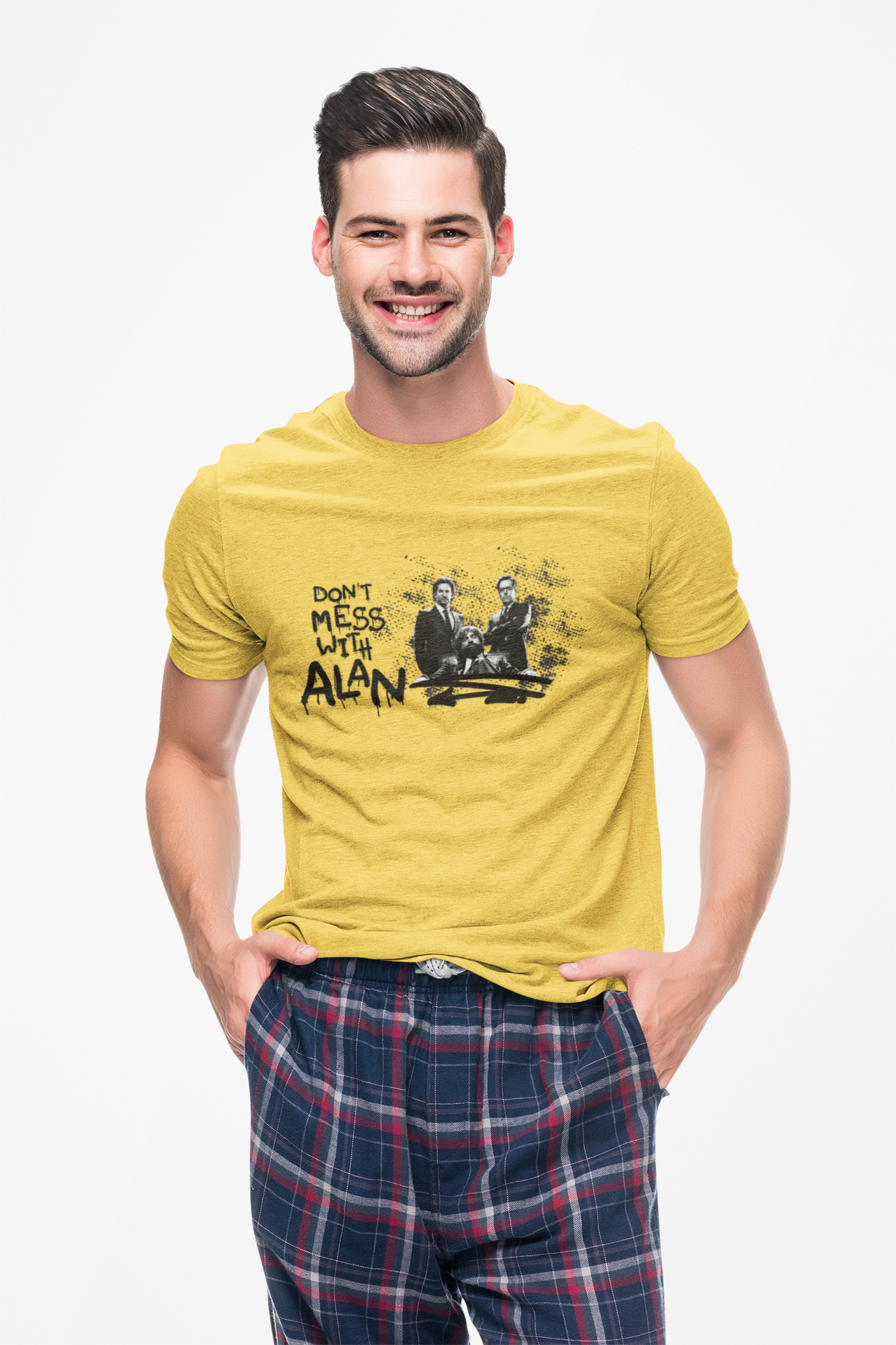 Unisex Jersey Tee Hangover - "Don't Mess With Alan" Graphic T-Shirt