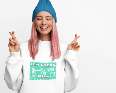 Ich liebe zocken Sweatshirt