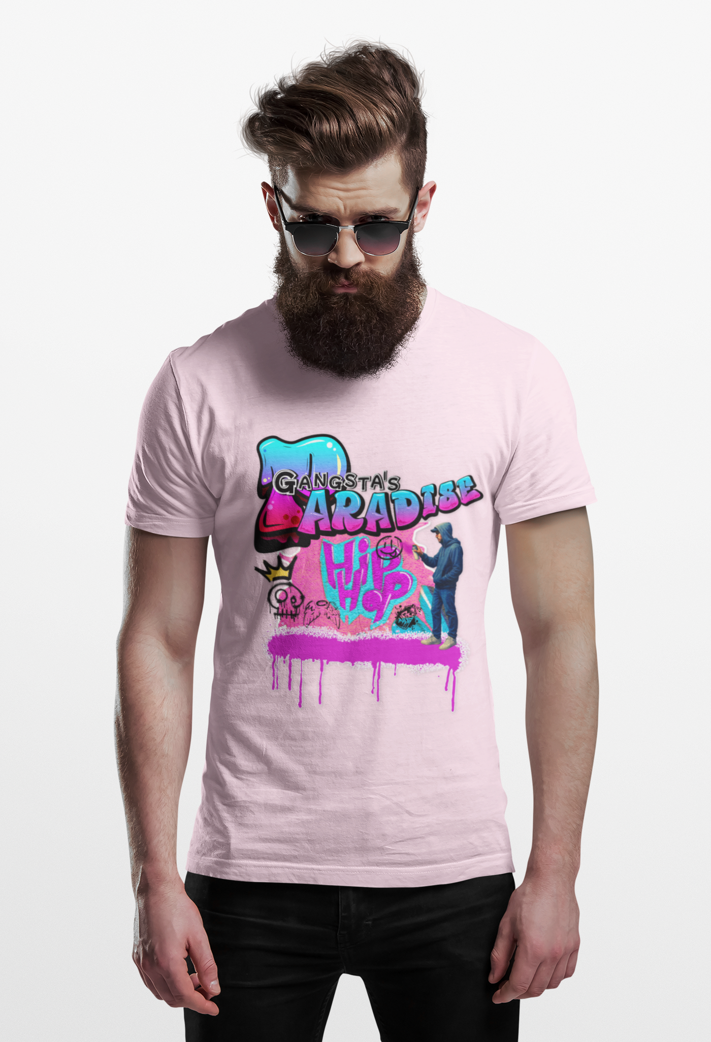 Graffiti Hip Hop T-Shirt "Gangsta's Paradise"
