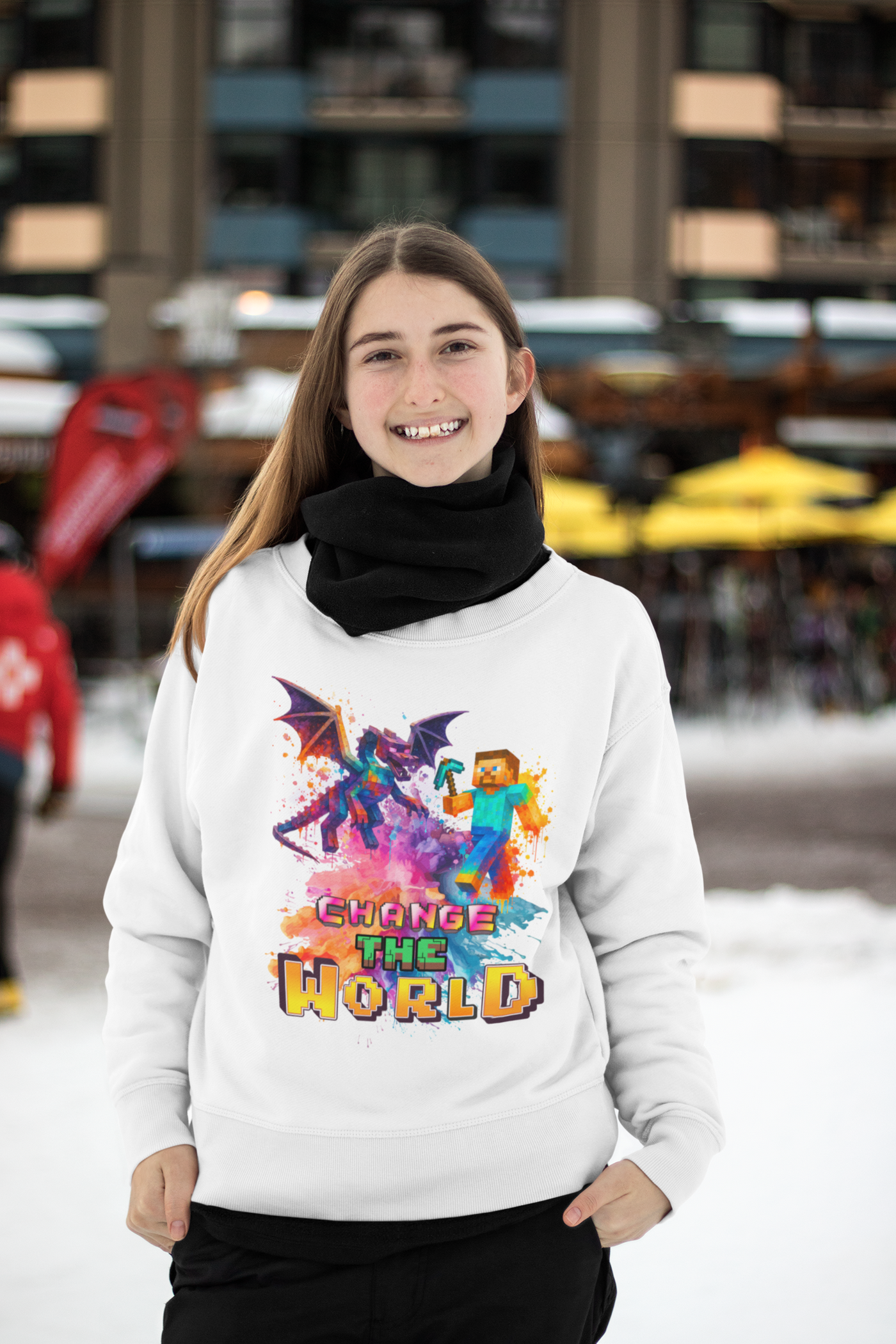Change the World' Design, Cool Kids Sweatshirt