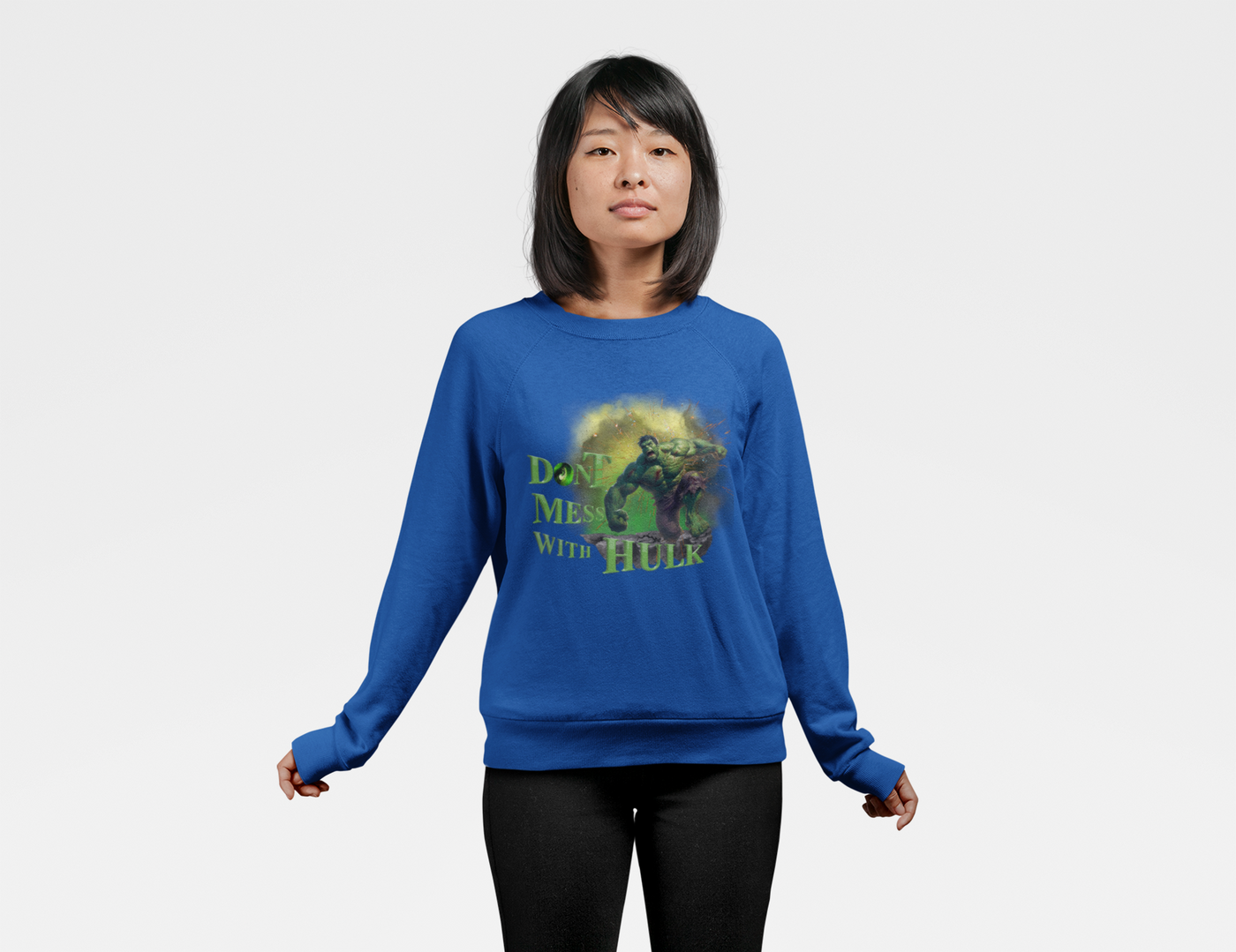 Hulk-Inspired Unisex Sweatshirt, Don’t Mess With Hulk Sweatshirt, Comic Book Sweatshirt, Gift for Marvel Fans, Geek Apparel, Movie [...]