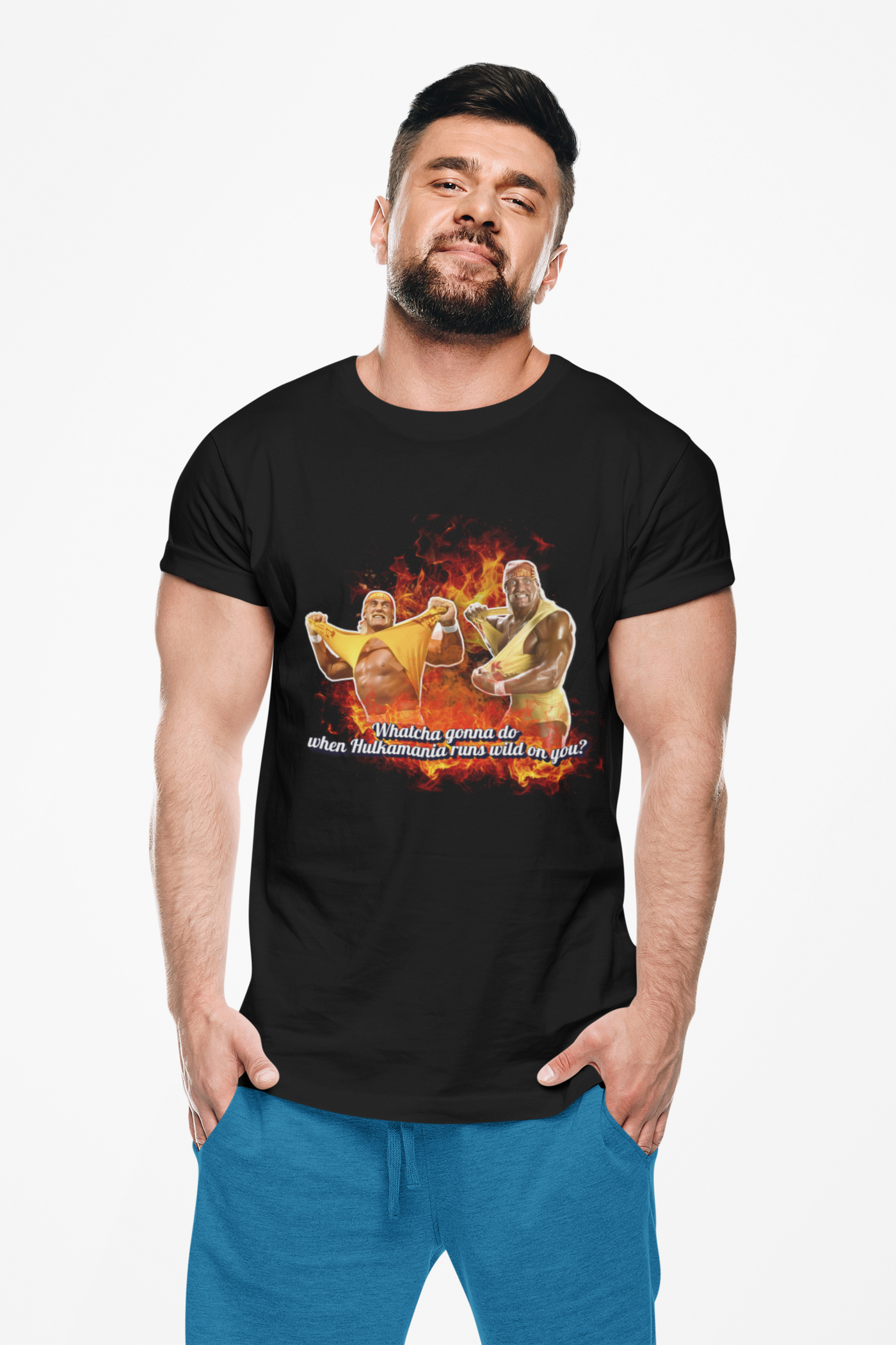 Unisex Hulk Hogan Wrestling - Shirt, WWE