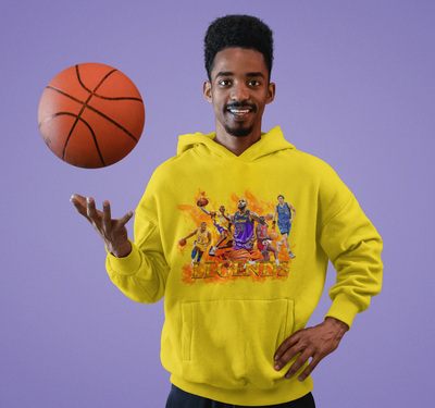 Unisex Sports Hoodie, Legends of Basketball