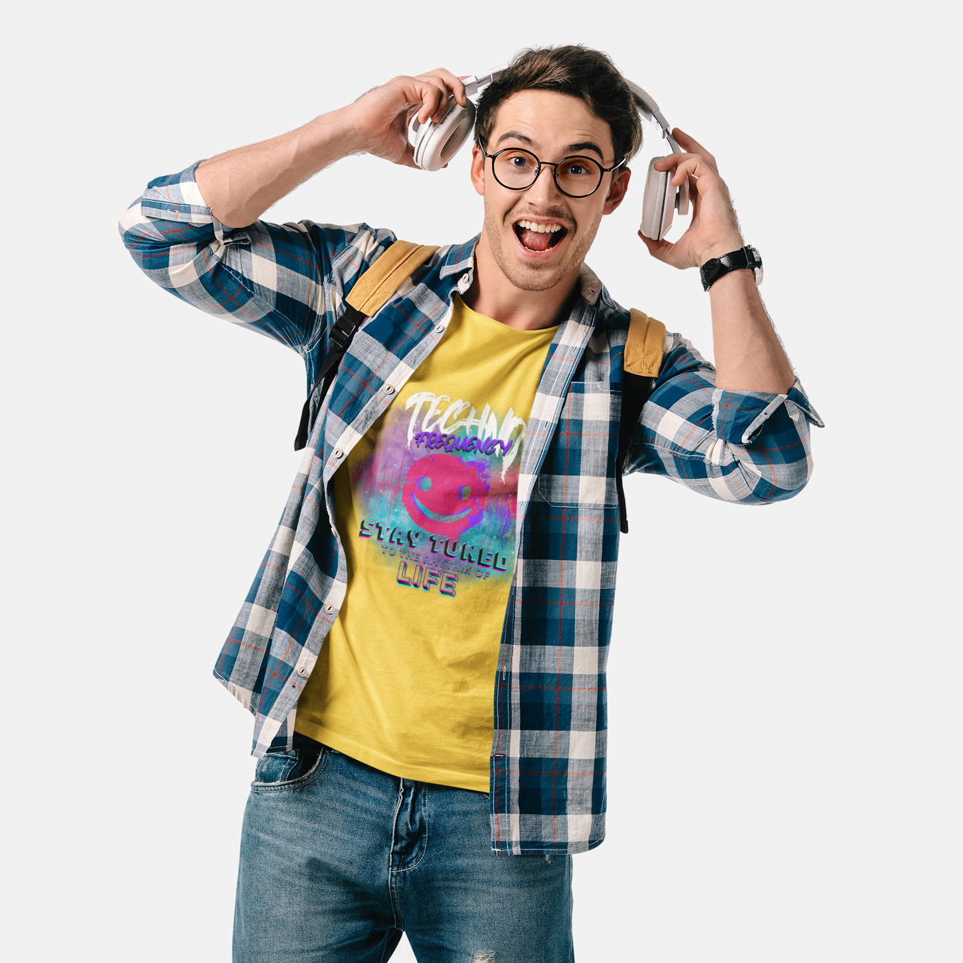 Techno Vibe Unisex T-Shirt | Stay Tuned to the Rhythum of Life