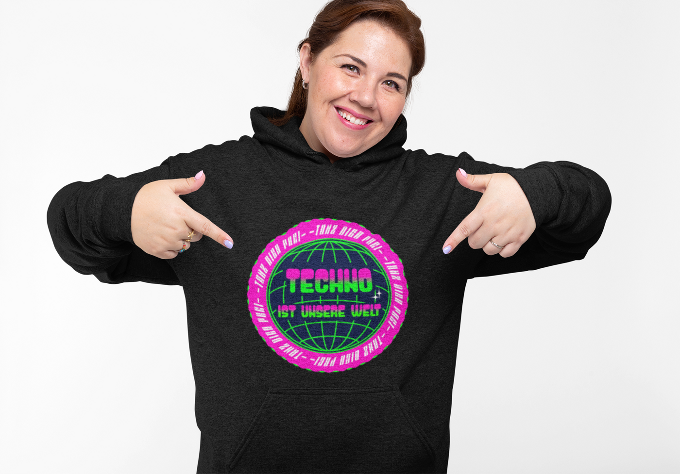 Tanz dich frei - Retro Techno Vibe Unisex Tee, Dance Party Shirt, Gift for Ravers, Festival Fashion,