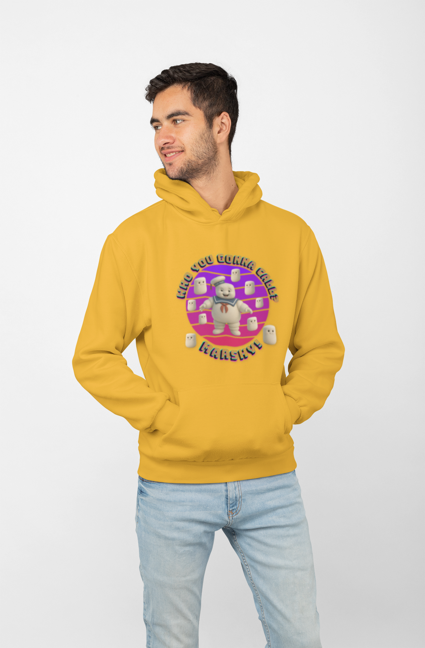 Ghostbuster Marshmellow Man Hoodie