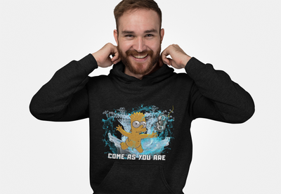 Hoodie Bart - Come as you are -