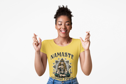 Namaste Positive Energy Shirt Women’s Motivational
