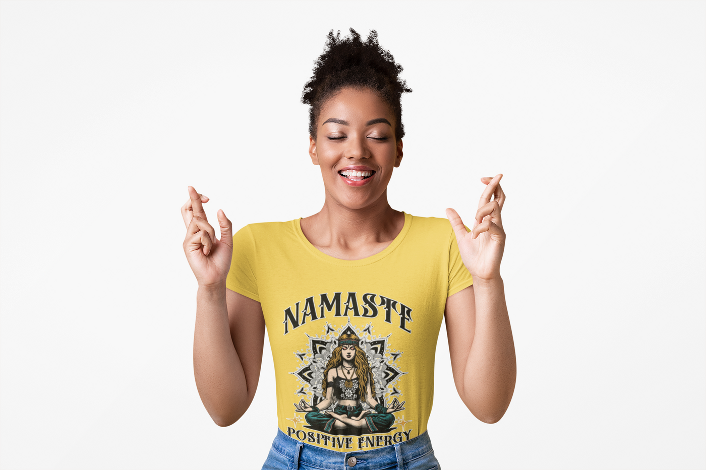 Namaste Positive Energy Shirt Women’s Motivational