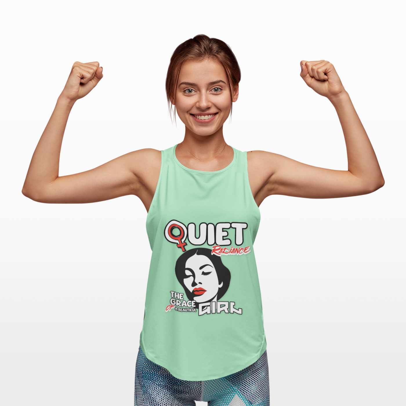 Women's silent power - Confidence Racerback Tank