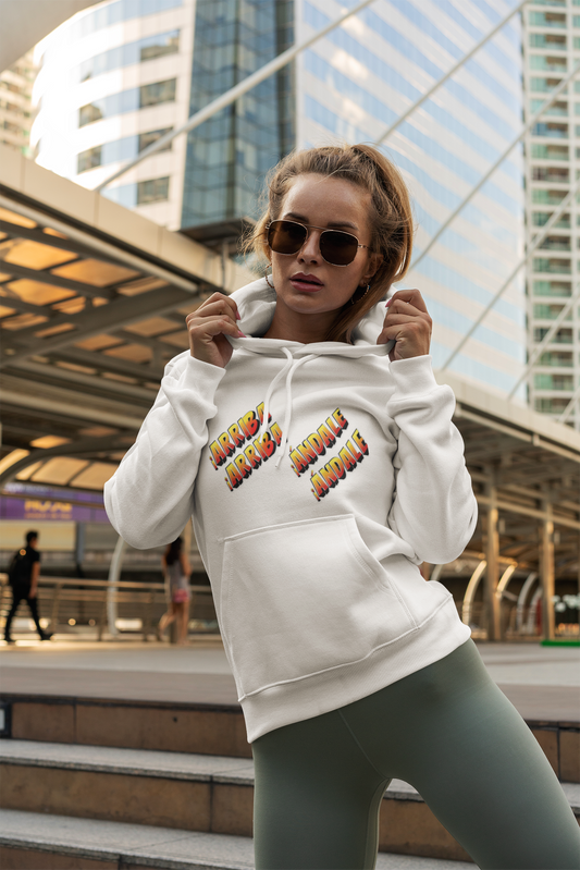 Hoodie with Arriba- Andale - Speedy Design