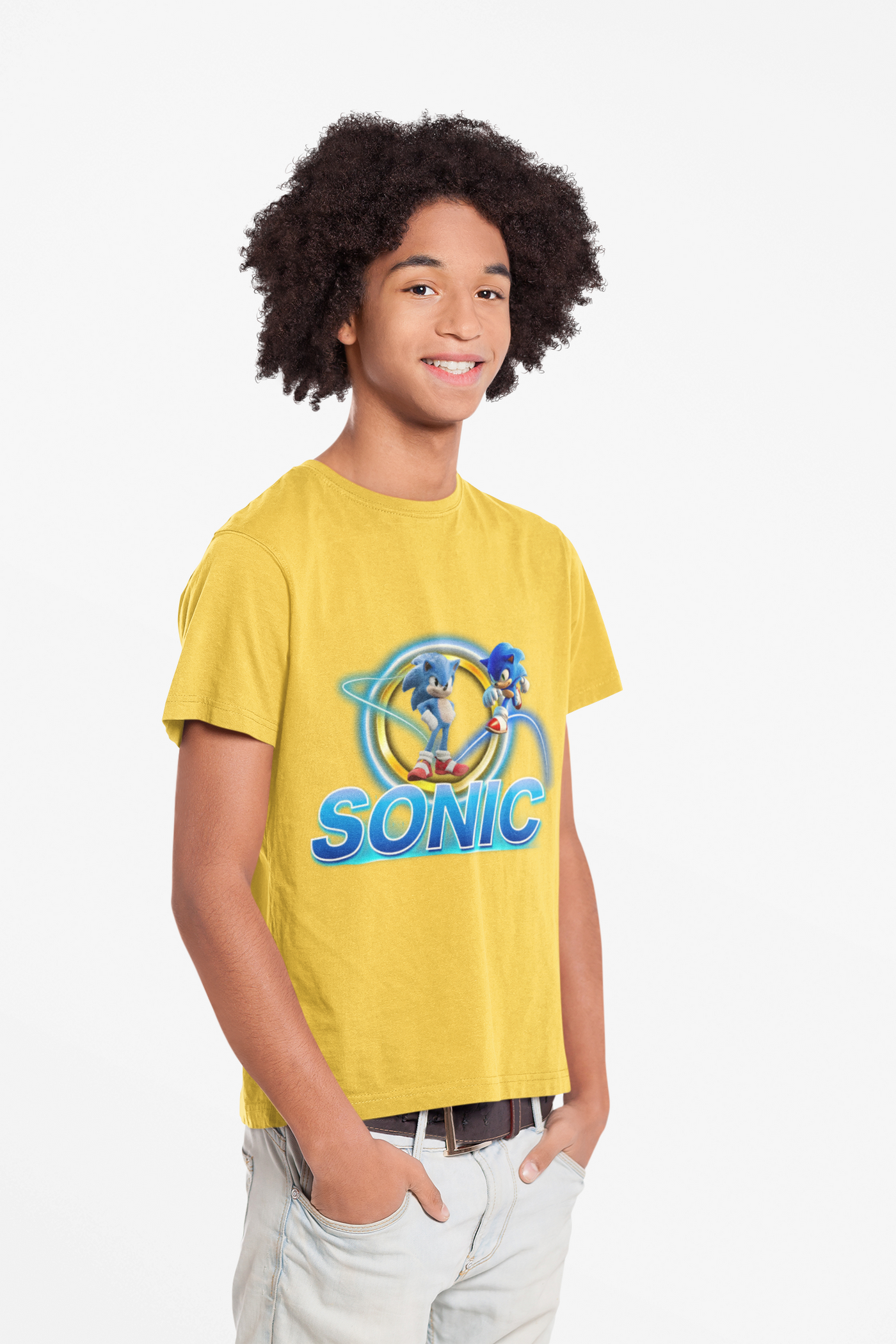 Teeny - Sonic Kids Tee - Fun Graphic Shirt for Boys & Girls