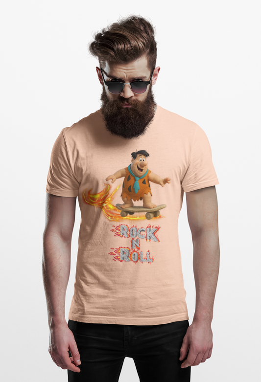 Rock 'n' Roll Graphic Unisex Familie Feuerstein - Flintstones
