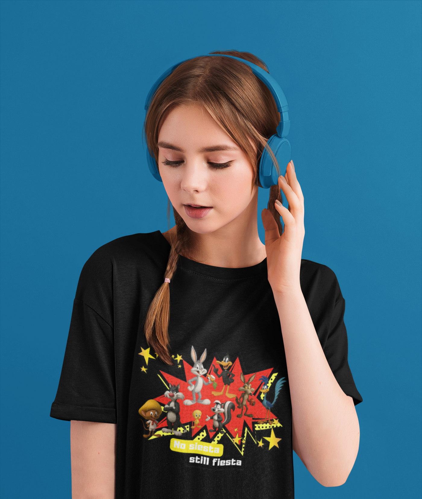 Teeny - No Siesta - still Fiesta -  T-Shirt, Bugs Bunny T-Shirt - Unisex Graphic