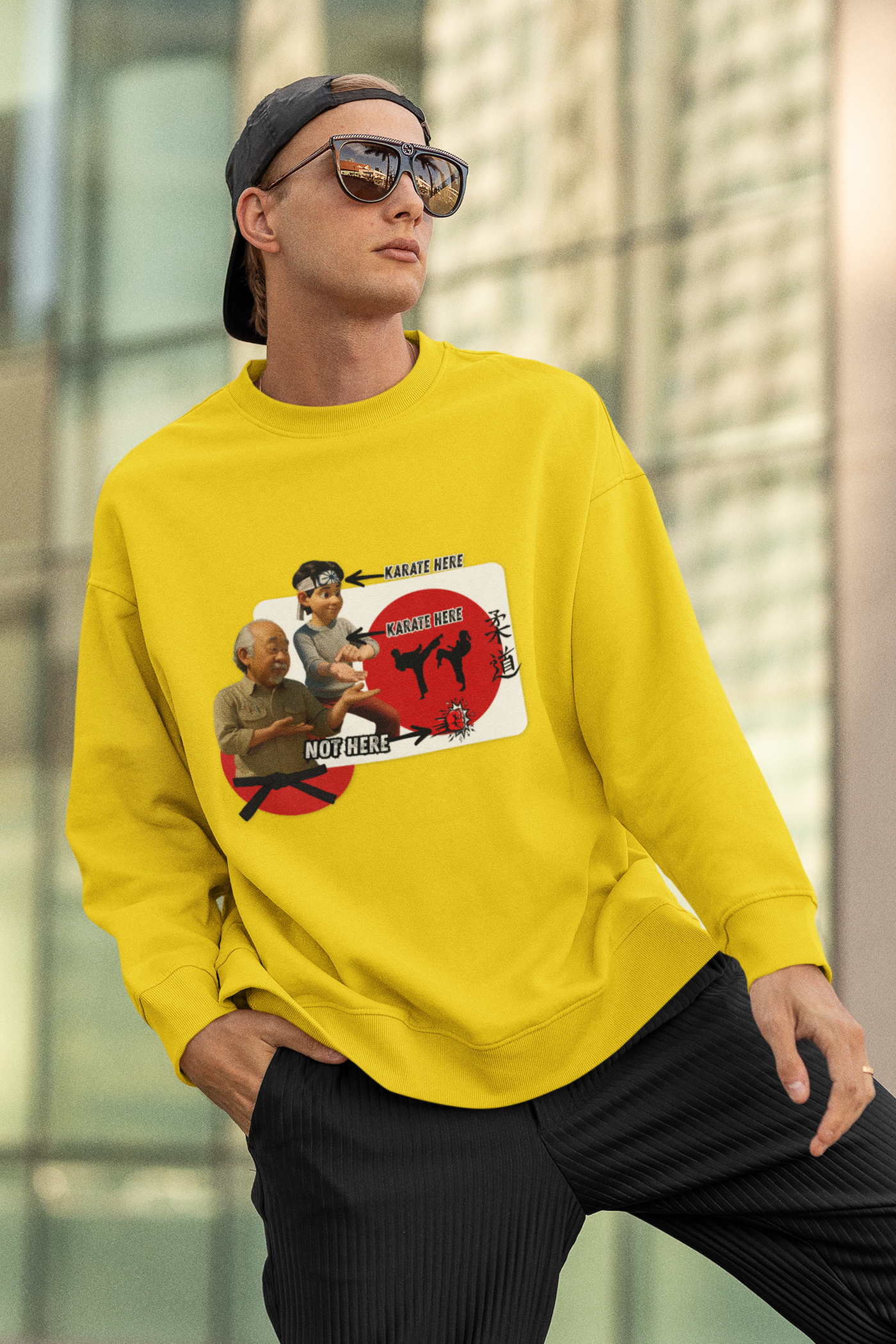 Karate Kid Vibes Sweatshirt – Unisex