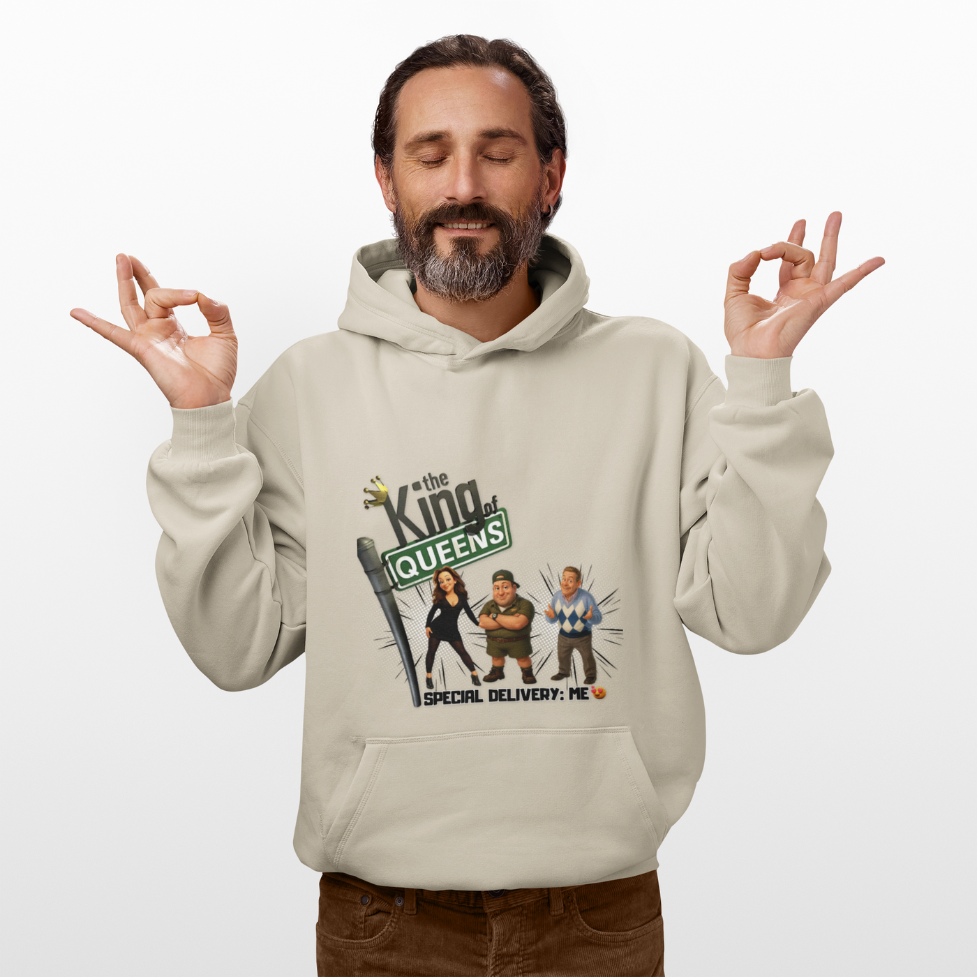 The King of Queens Hoodie, Unisex Hoodie