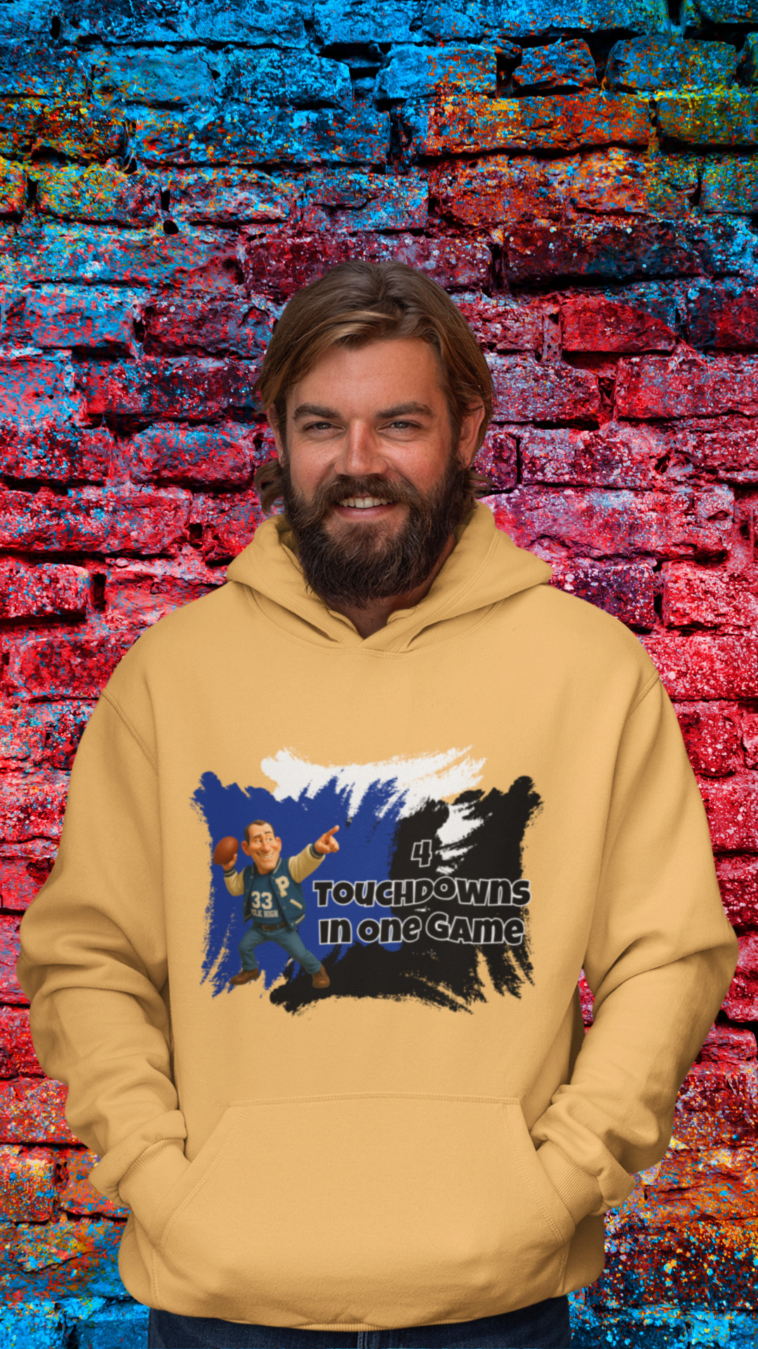 AL Bundy 4 Touchdowns in one Game