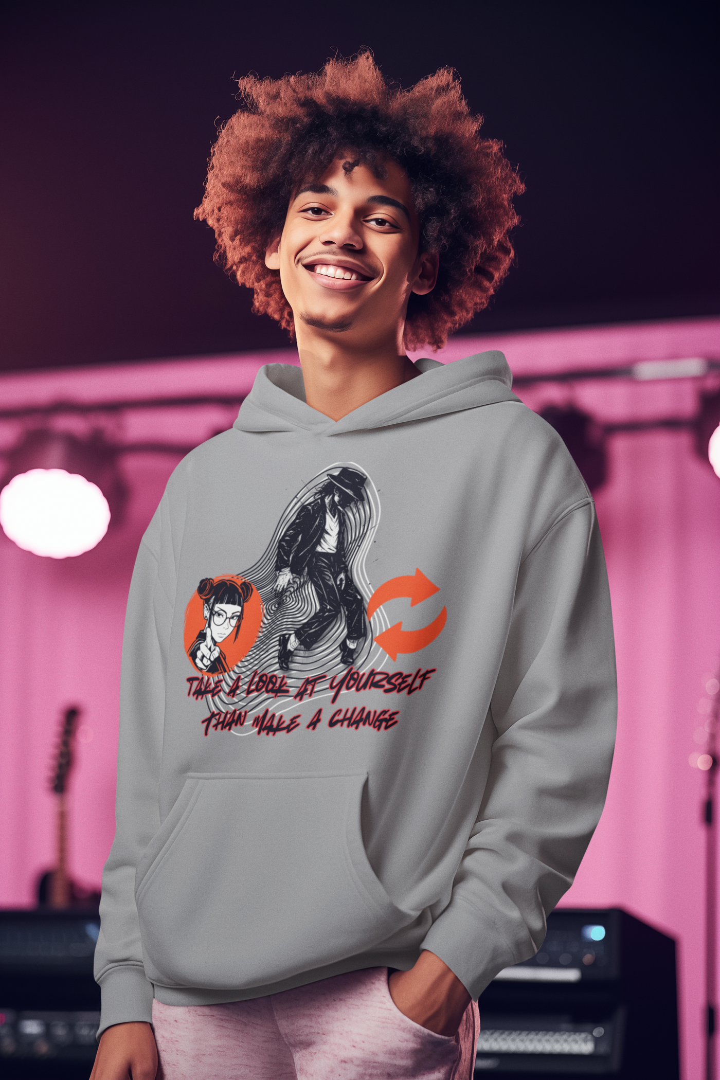 Take a look at yourself than make a change