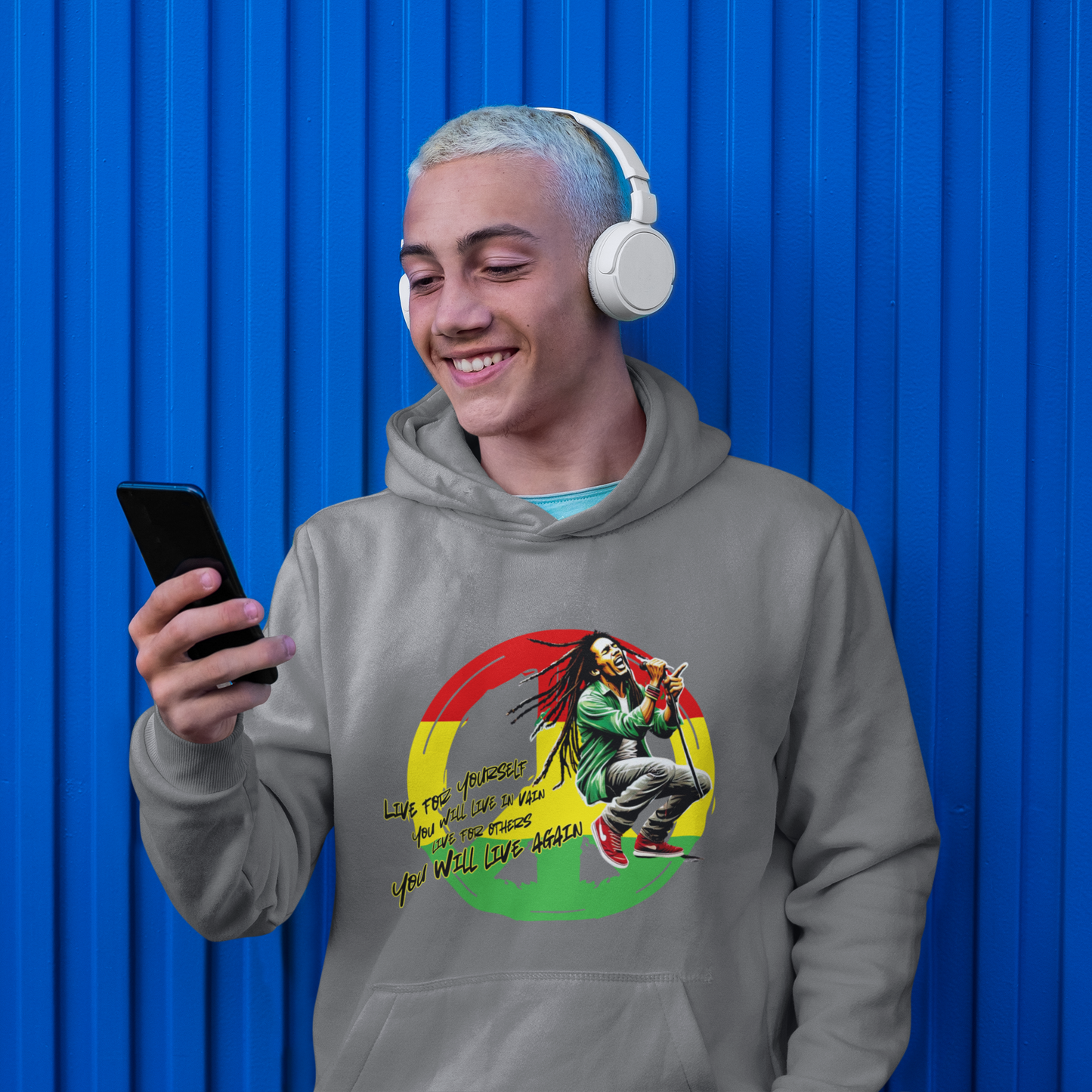 Hoodie Bob Reggae
