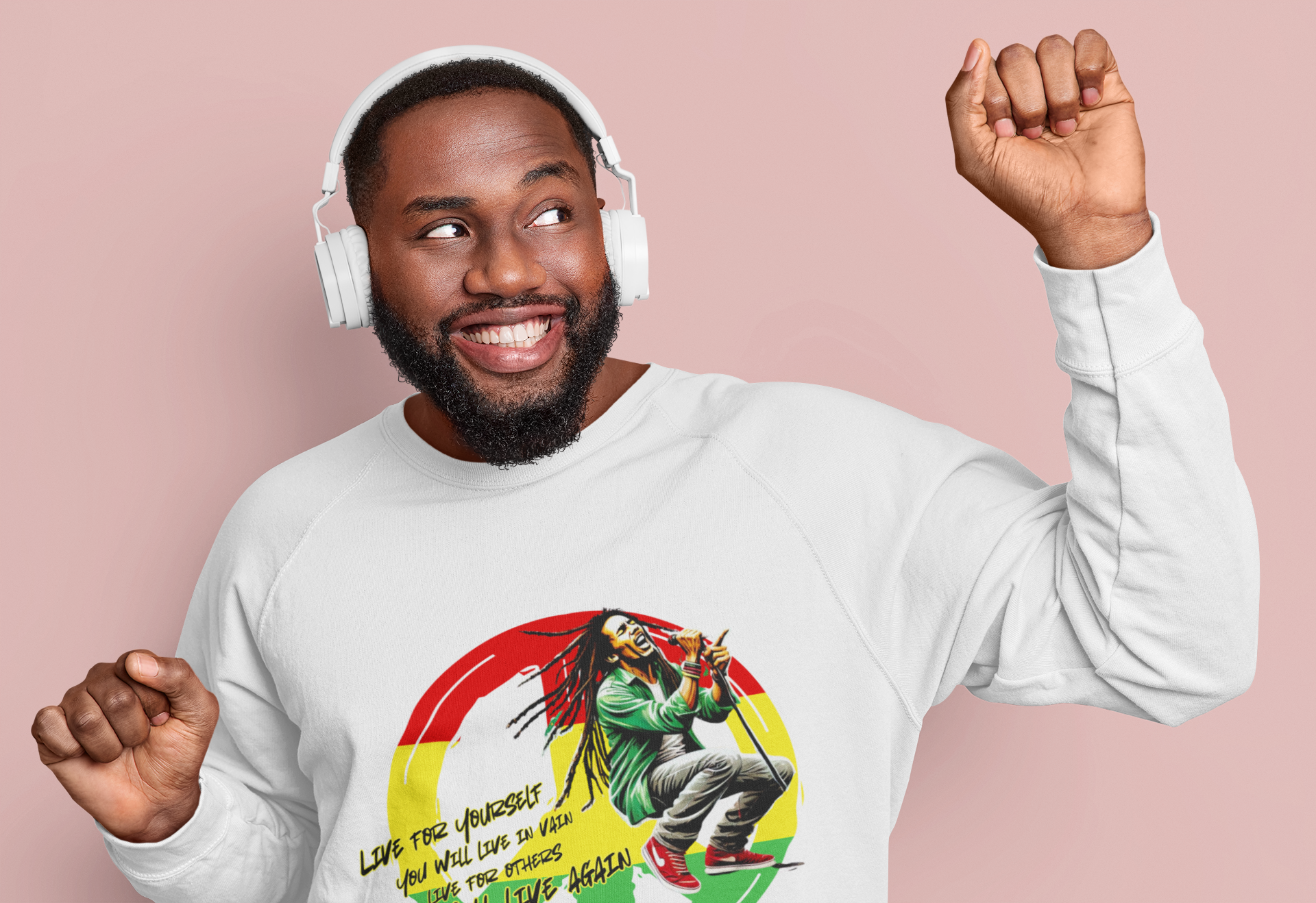 B  o  b   M a r l e y  Unisex Reggae  sweatshirt