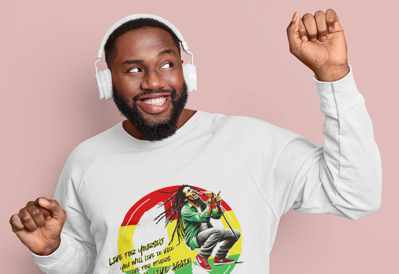 B  o  b   M a r l e y  Unisex Reggae  sweatshirt