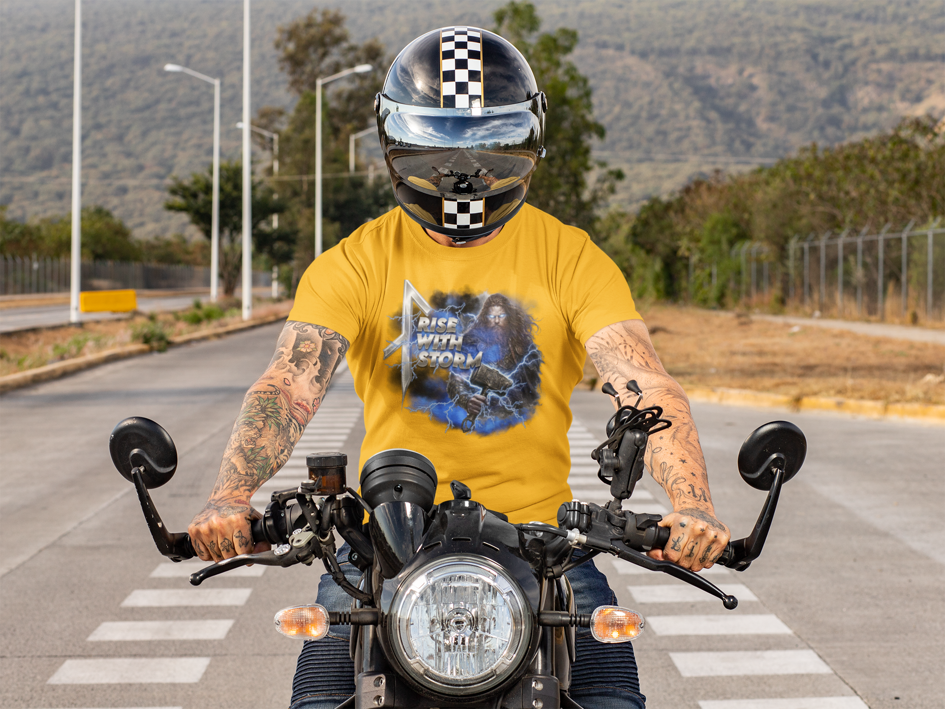 Thor-Rise With Storm Graphic T-Shirt