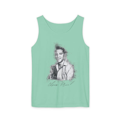 Tank Top - Elvis Presley Inspired Vintage Design