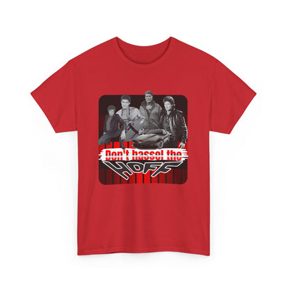 Don't Hassel the Hoff Unisex Heavy Cotton Tee | Retro Humor Shirt for Fans